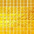 gold mosaic tiles