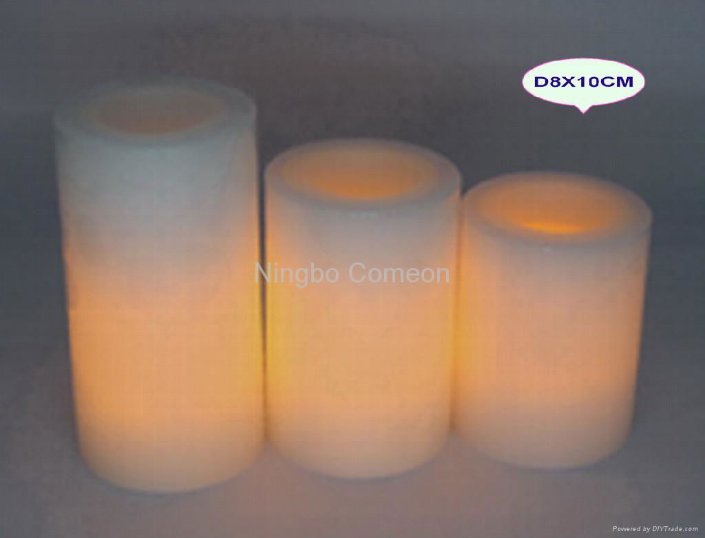 flameless candle set 4