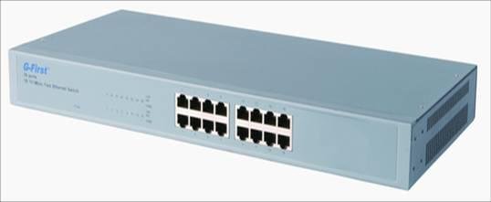8-Port Fast Ethernet Switch (FCC/En55022 Class B) 2