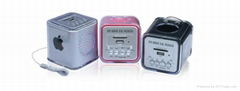 Multimedia speakers FM radio