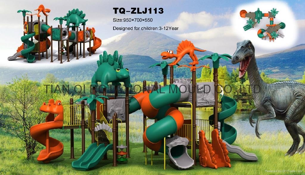 2011 newest JURASSIC SERIAL outdoor playground 4
