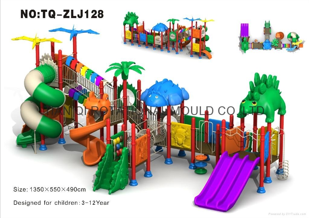 2011 newest JURASSIC SERIAL outdoor playground 5