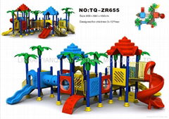 2011 Lovely outdoor playgrounds equipments