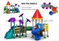 2011 Lovely outdoor playgrounds equipments  3