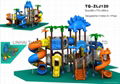 2011 Newest design Jurassic outdoor playgrounds equipment 5