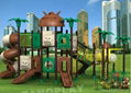 2012 lastest design for kiddie outdoor playgrounds  1