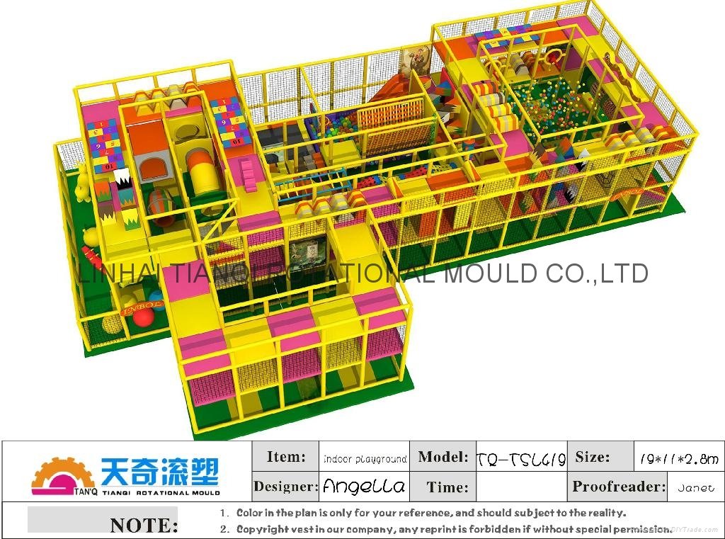  newest  colorfully  softy play equipment  with ball pool ,trampoline