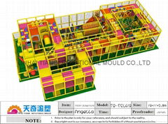  newest  colorfully  softy play equipment  with ball pool ,trampoline