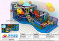  newest  colorfully  softy play equipment  with ball pool ,trampoline 4