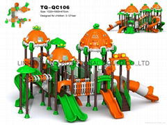 2013 lastest design cartoon car theme for kiddie outdoor playgrounds 