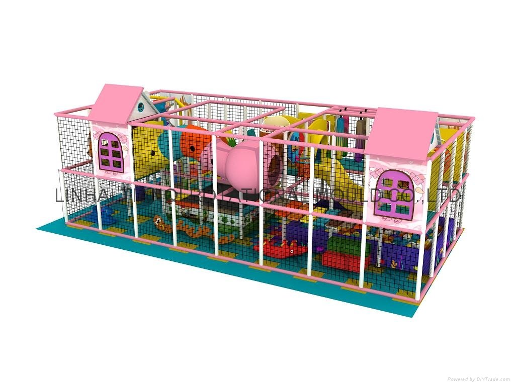 high quality  softy play equipment  with ball pool ,trampoline 4