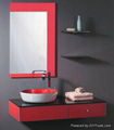 SL-305 Bathroom sink with mirror