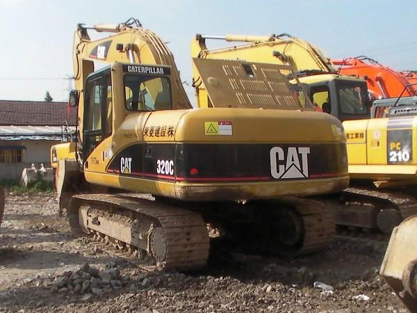 Used Caterpillar 320C excavator