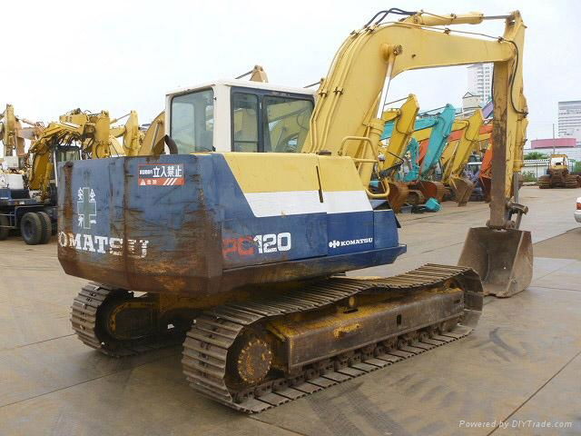 Uesd Excavator Komatsu PC120-5 4