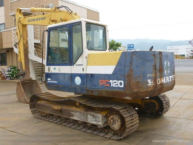 Uesd Excavator Komatsu PC120-5 5