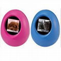 1.5inch egg digital photo frame US$5.8/pc 2