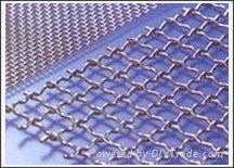 Crimped wire mesh