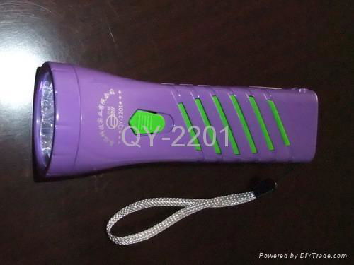 LED Rechargeable flashlight