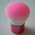 duo color nylon hair powder brush/Kabuki brush