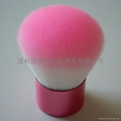 duo color nylon hair powder brush/Kabuki brush