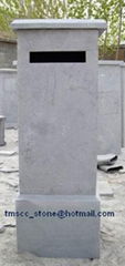 Chinese blue limestone mailbox