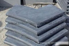 Chinese blue limestone swimming pool edge