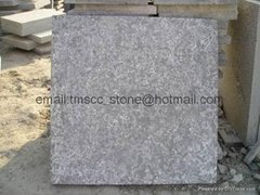 flamed and brushed bluestone