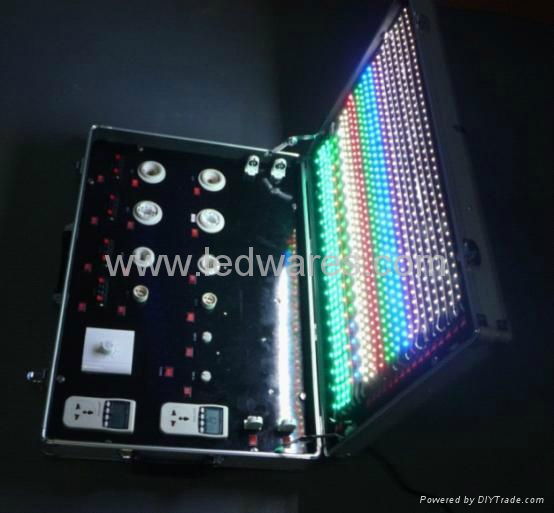 LED sample demo box strip light, tube light, bulb and spotlight 2