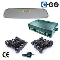 Rear & Front Mirror LED Parking Sensor System-8 sensor