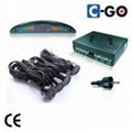 Rear & Front LED parking sensor with 8 sensors-Big LED Display