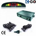 Rear & Front LED parking sensor with 6 sensors