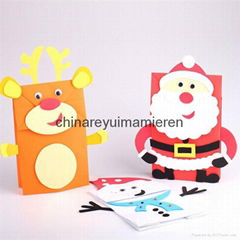 Kids Christmas, DIY, Crafts, EVA, Felt