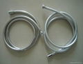 Shining silver shower hose 4