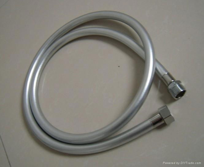 pvc silver shower hose 3