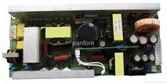 250W series Dual output open frame power supply with PFC