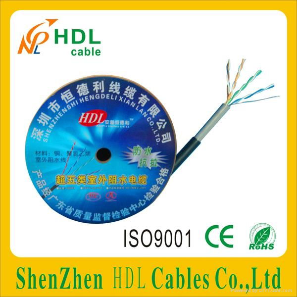 CAT5 outer waterproof cable / outdoor cable  4