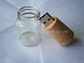 bamboo & wood card usb flash drive  3