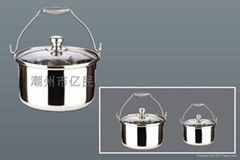 Stainless Steel Portable Stock Pot