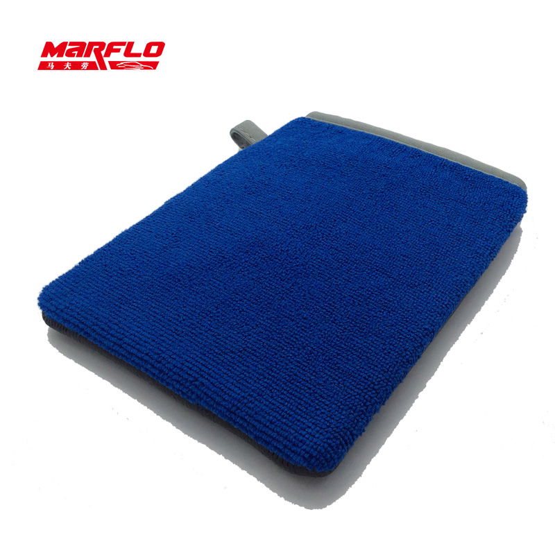 MARFLO Magic Clay Bar on the Mitt