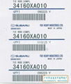 Custom Made Bar Code Adhesive Label  2