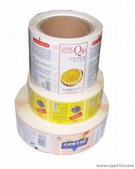 Roll Packed Adhesive Label For Medicine