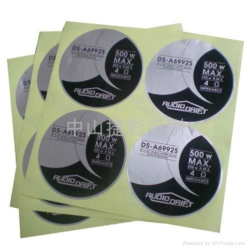 Custom Made Adhesive Label Printing for Electronics 5
