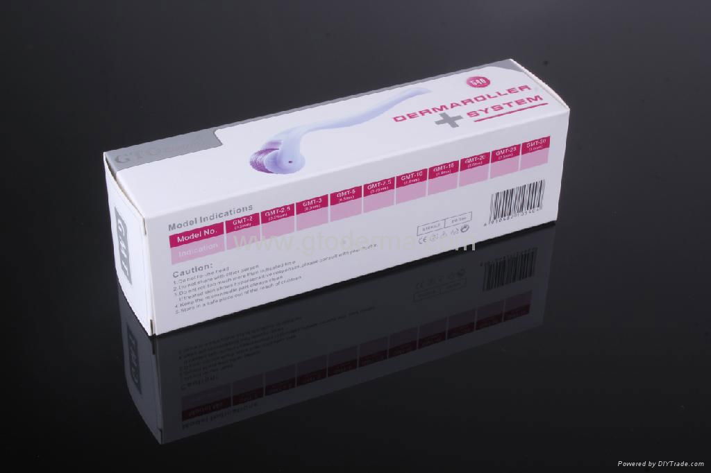 GTO 200pcs titanium alloy needles derma roller 4