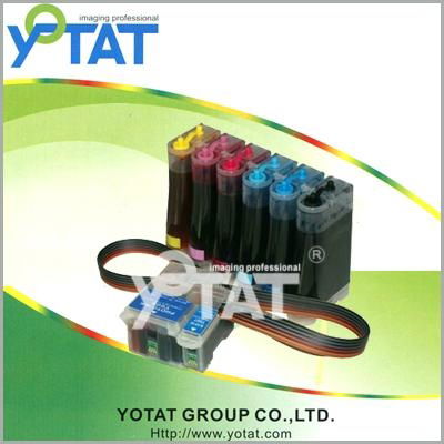 CISS for ink cartridge T0801-6 Series 3