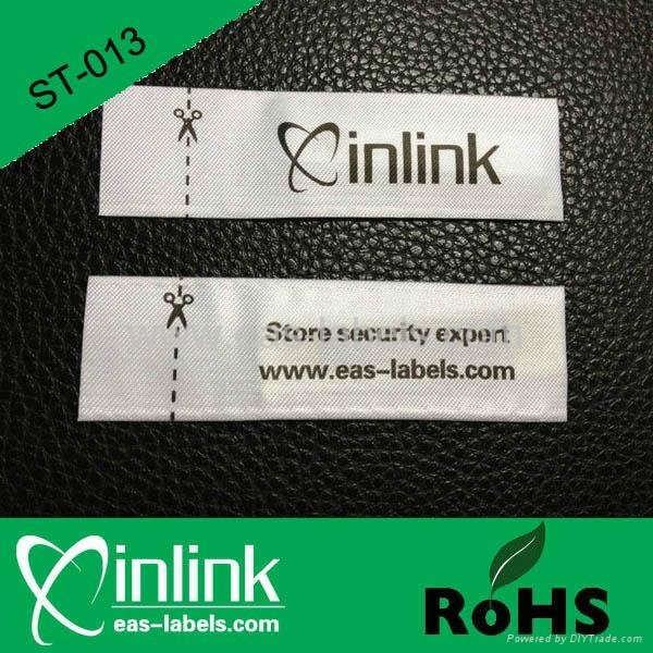 wholesale clothes sewing security tag label