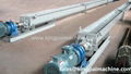 U shape spiral screw conveyor