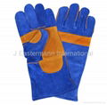 Welding Gloves Made of Split Leather