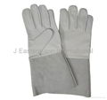 Tig Welding Gloves Made of Leather Cuff Split Leather 3