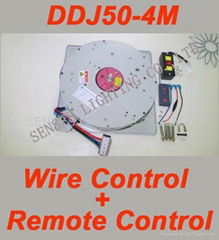 Wire Control+Remote Control Light Lift Chandelier Winch DDJ50-4m Drop