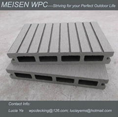 WPC Outdoor Patio Flooring With One Sides Groove